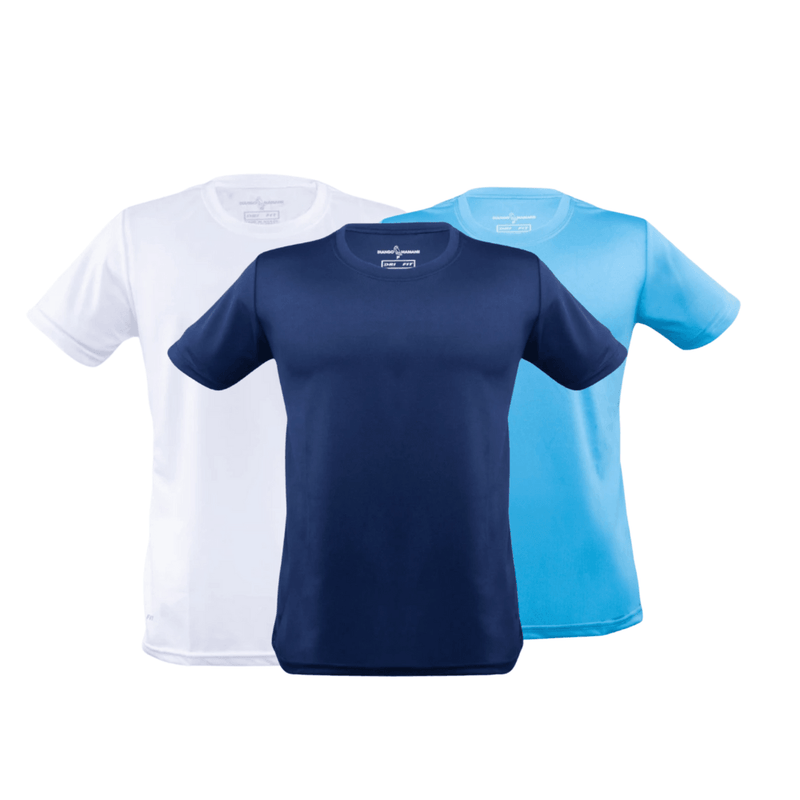 Kit 3 Camisetas Tecnológicas TechFit Pro - Anti-Suor