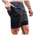 Shorts 2 em 1 Sport Move dry fit - Proteção UV