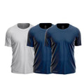 Combo com 3 Camisetas DRI-LEVE Anti-Odor e Anti-Suor