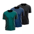 Combo com 3 Camisetas DRI-LEVE Anti-Odor e Anti-Suor