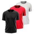 Combo com 3 Camisetas DRI-LEVE Anti-Odor e Anti-Suor