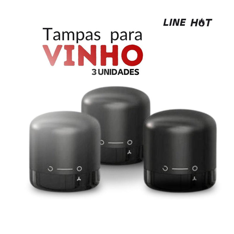 Tampa para Garrafa de Vinho a Vácuo