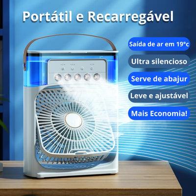 Mini Climatizador De Ar / Reservatorio Para Água e Gelo